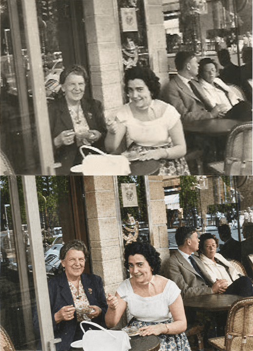 6-oji prieš ir po nuotrauką